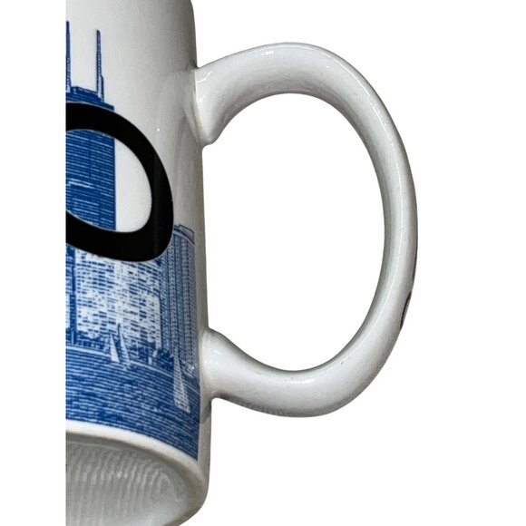 Starbucks Chicago Skyline Series 2002 Mug 16oz The Windy City Used - Picture 9 of 10